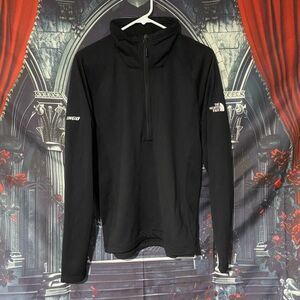 The North Face Half Zip Up Black Sweater Men's Size Small - Outdoor Active Wear